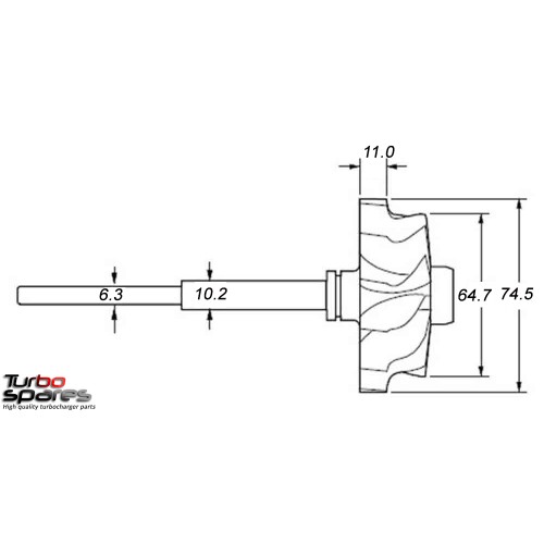 Shaft&Wheel T49360